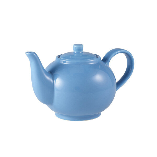 Genware Porcelain Teapot 45cl / 15.84oz (Box Of 6)