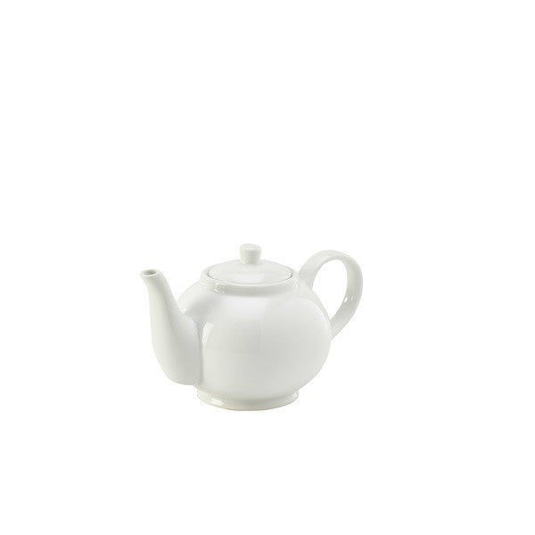 Genware Porcelain Teapot 45cl / 15.84oz (Box Of 6)