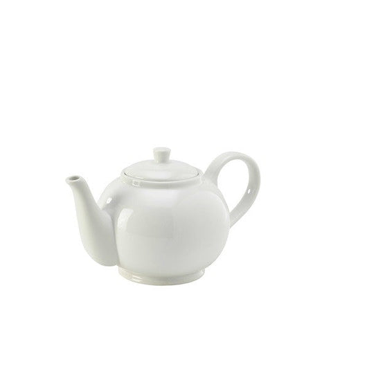 Genware Porcelain Teapot 85cl / 29.9oz (Box Of 6)