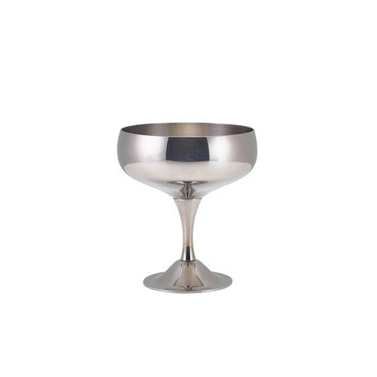 Genware Stainless Steel Coupe Glass 22cl/ 7.7oz