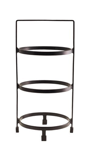 Genware Three Tier Presentation Plate Stand 18cm