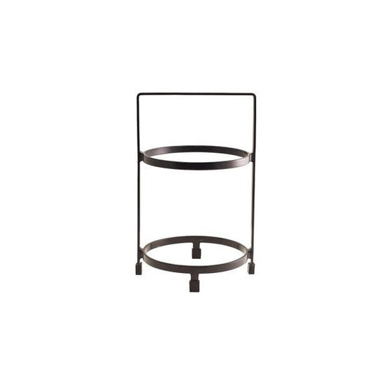Genware Two Tier Presentation Plate Stand 18cm