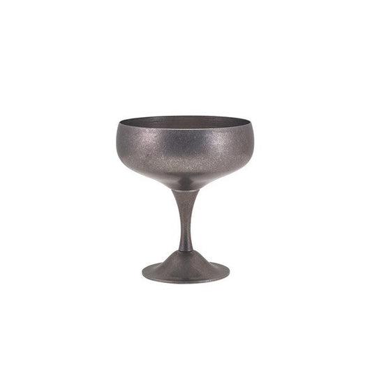 Genware Vintage Steel Coupe Glass 22cl/ 7.7oz