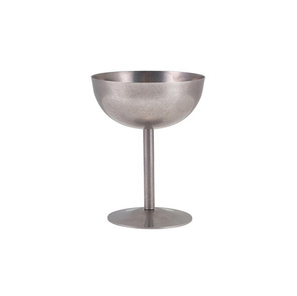 Genware Vintage Steel Stemmed Sundae Cup 13cm (Box Of 12)