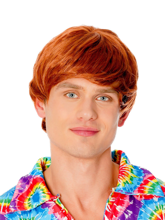 Ginger 60's Male Wig