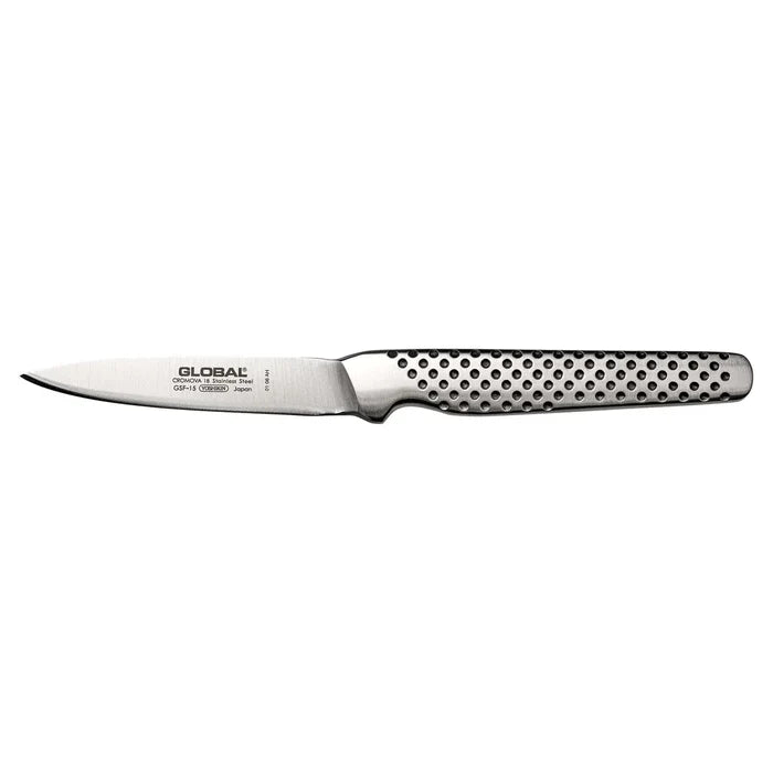 Global GSF15 Peeling Knife Spearpoint Blade 8cm
