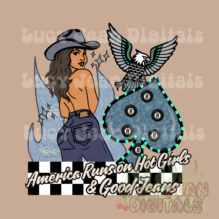 Good Jeans PNG (COMES WITH 3 PNGS