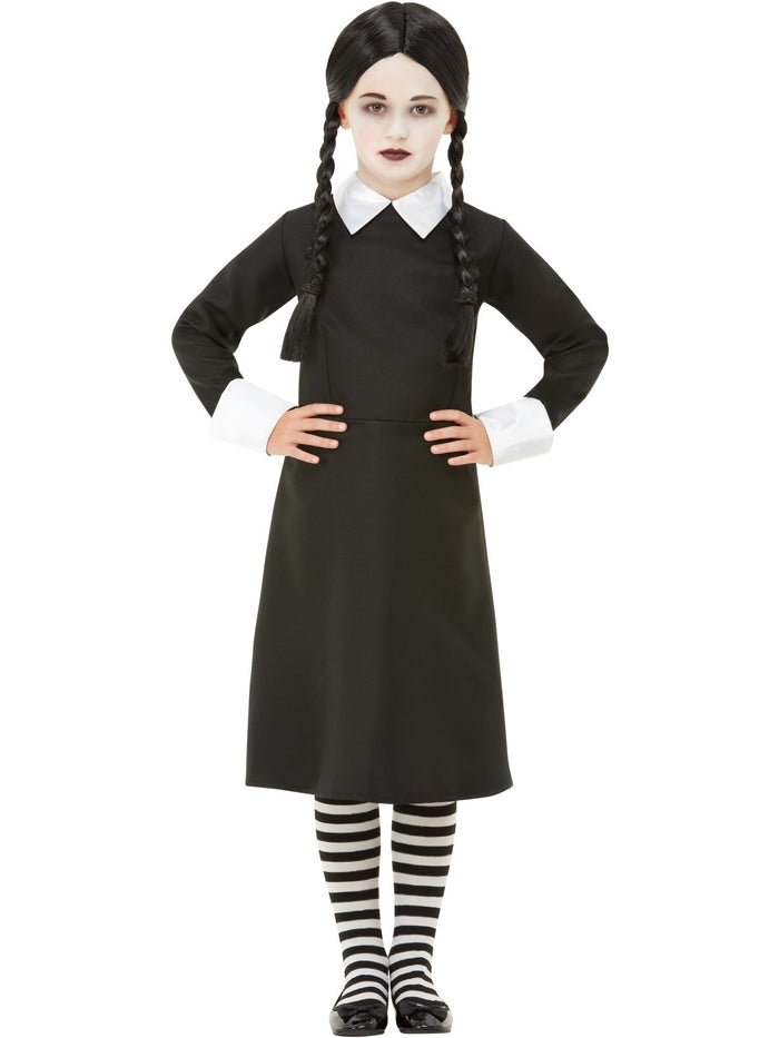 Gothic School Girl Costume, Black