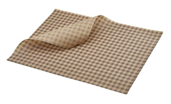Brown Gingham / Small 25 x 20cm