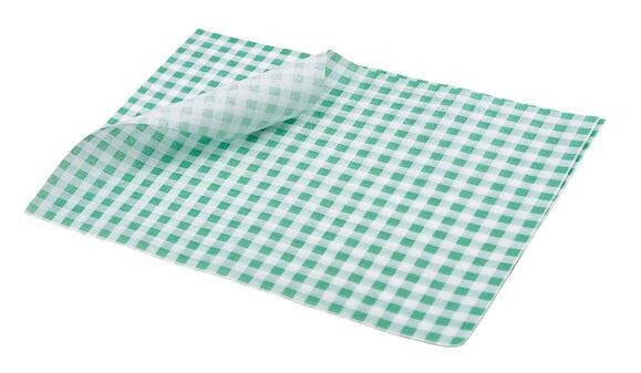 Green Gingham / Small 25 x 20cm