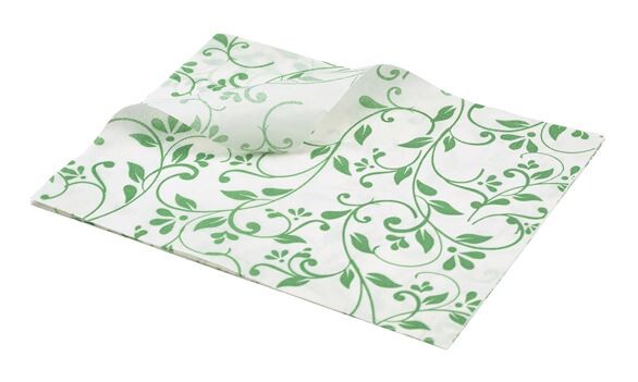 Green Floral / Small 25 x 20cm