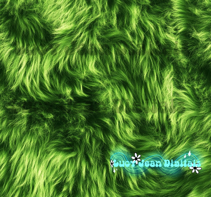 Green Fur seamless file