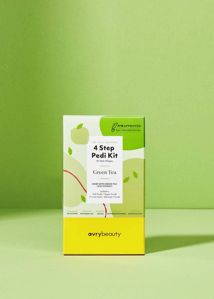 4 step pedi kit - Green tea