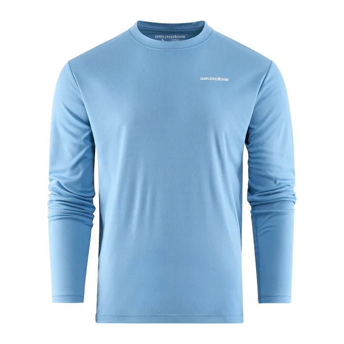 grundens-tuna-torpedo-long-sleeve-tech-tee-captains-blue-front