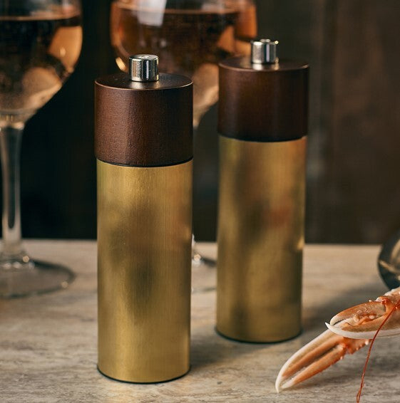 Hackney Gold Salt/Pepper Grinder 15cm (Box Of 6)