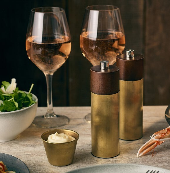 Hackney Gold Salt/Pepper Grinder 15cm (Box Of 6)