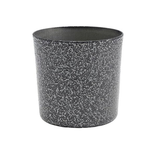 Hammered Stainless Steel Serving Cup 8.5 x 8.5cm 42cl / 14.8oz (Box Of 12)