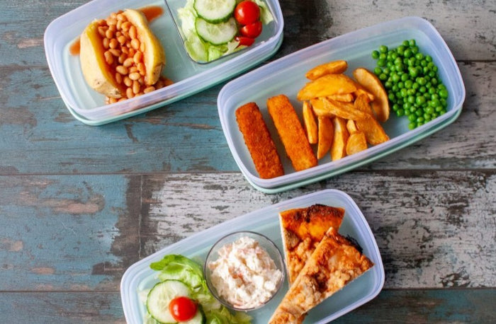 Harfield Food Container With Lid 24.6cm x 12.6cm x 4.5cm (498)