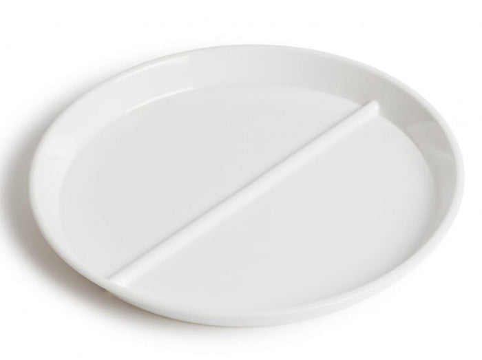 Harfield Polycarbonate 2 Compartment Plate 23cm (398)
