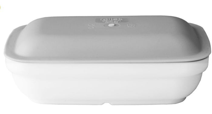 Harfield Polycarbonate Rectangular Bowl White 400ml / 17cm x 11cm x 4.3cm (128Whi)