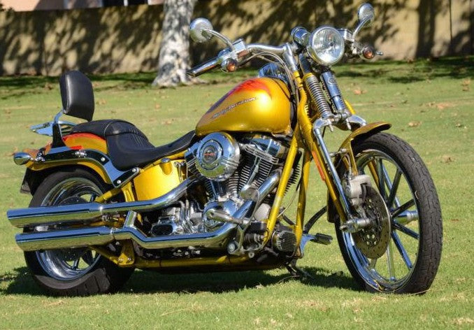 Harley Davidson Amarillo Gold Basecoat With Reducer Quart (Basecoat Only)
