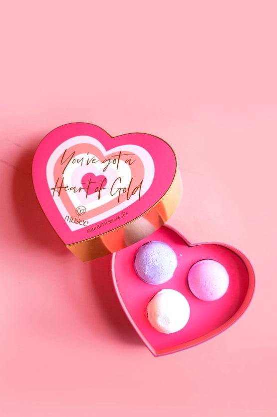 Heart of Gold Three Balm Mini Set by Musee