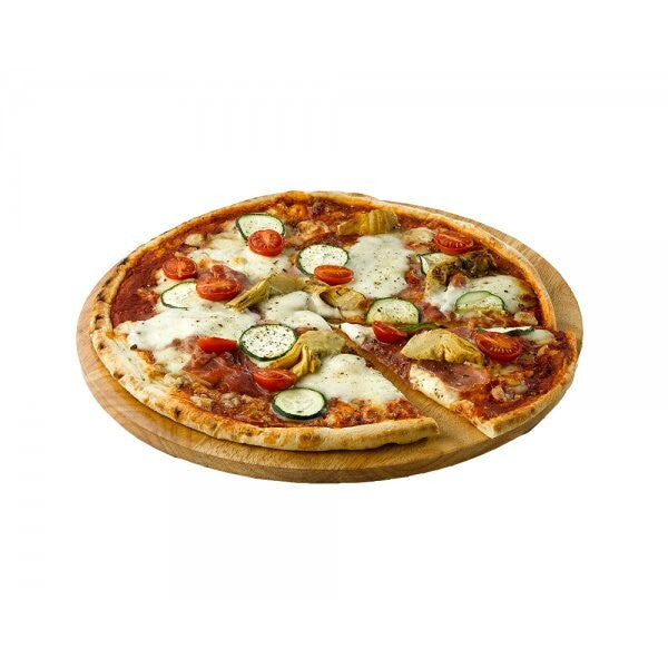 Hevea Wood Reversible Cake Plate 33cm Dia