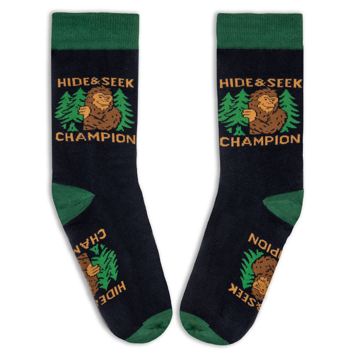 Hide and Seek Champion Bigfoot Socks