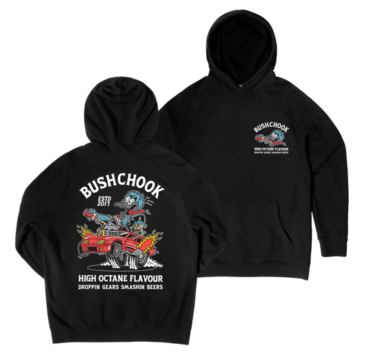 High Octane Hoodie Black