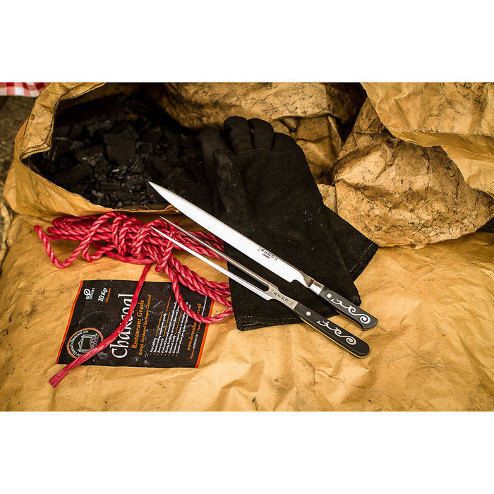I O Shen Carving Knife (24cm) & Fork (19.5cm) Set (2024Dn)