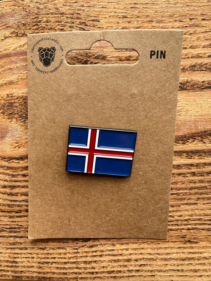 ICELAND FLAG - PIN