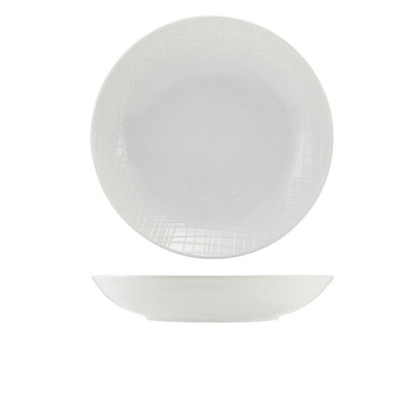 Incise Porcelain Lavara Coupe Bowl 23cm (Box Of 6)