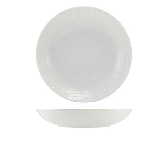 Incise Porcelain Lavara Coupe Bowl 23cm (Box Of 6)