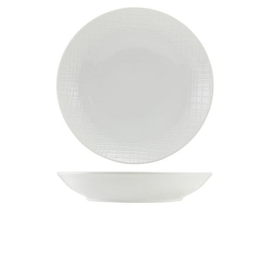 Incise Porcelain Lavara Coupe Bowl 25.5cm (Box Of 4)