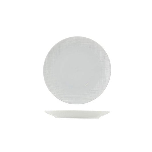 Incise Porcelain Lavara Coupe Plate 20cm (Box Of 6)