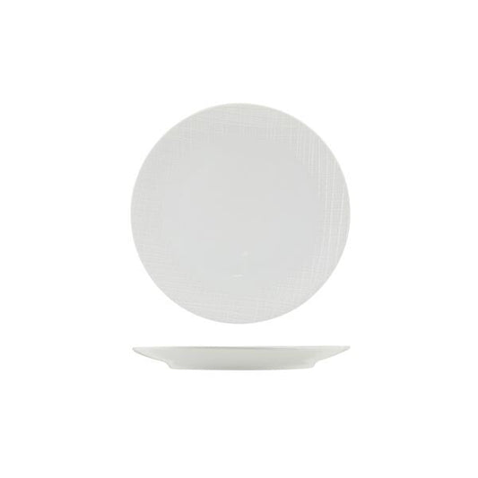 Incise Porcelain Lavara Coupe Plate 23cm (Box Of 6)