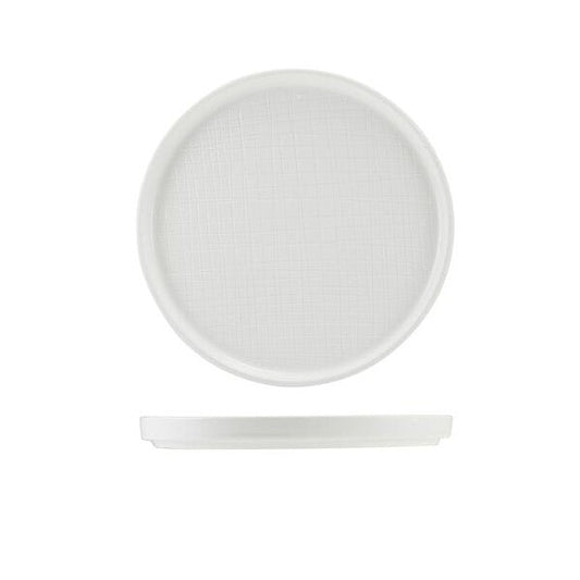 Incise Porcelain Lavara Presentation Plate 20cm (Box Of 6)