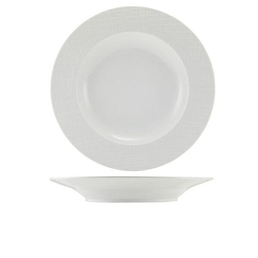 Incise Porcelain Lavara Winged Pasta Bowl 28.5cm (Box Of 6)