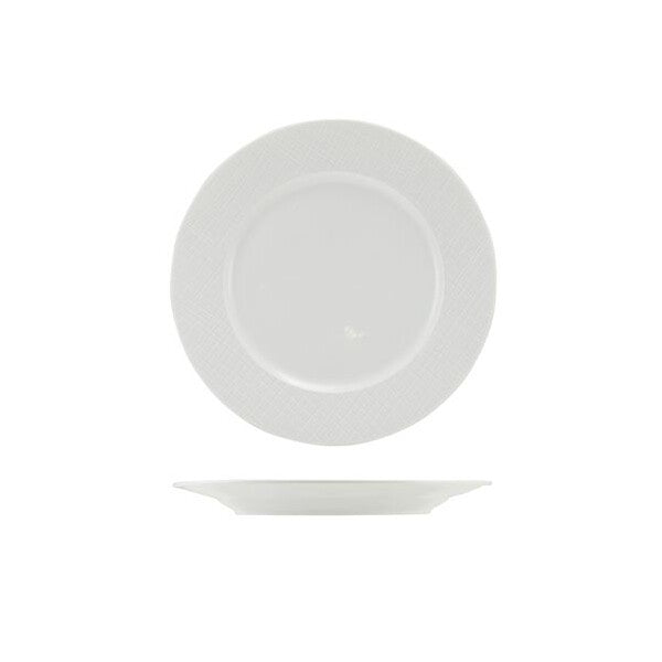 Incise Porcelain Lavara Winged Plate 20cm (Box Of 6)