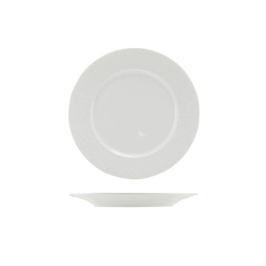 Incise Porcelain Lavara Winged Plate 20cm (Box Of 6)
