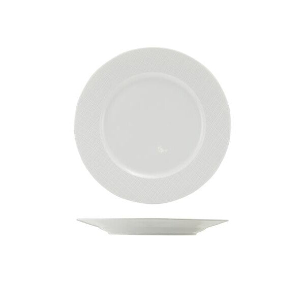 Incise Porcelain Lavara Winged Plate 23cm (Box Of 6)