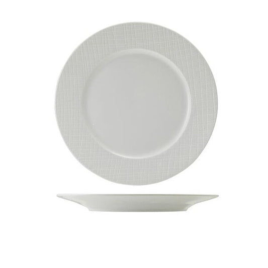 Incise Porcelain Lavara Winged Plate 27cm (Box Of 6)