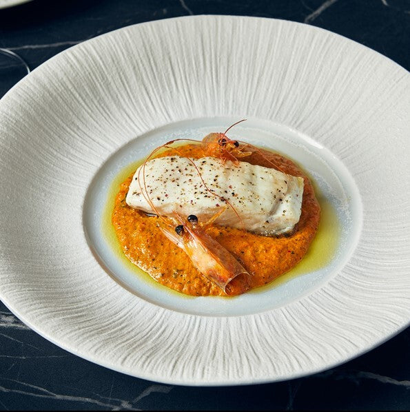 Incise Porcelain Lucine Deep Winged Plate 30cm (Box Of 6)