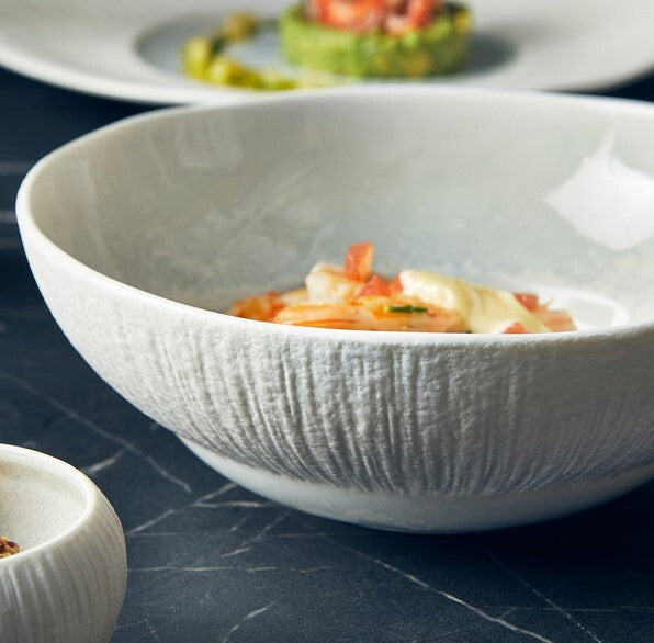 Incise Porcelain Lucine Round Bowl 20cm (Box Of 6)