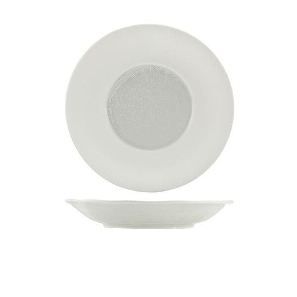 Incise Porcelain Lustre Deep Winged Plate 26cm (Box Of 6)