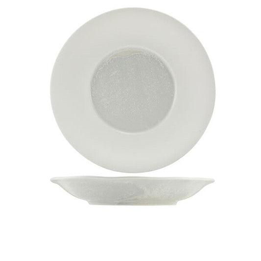 Incise Porcelain Lustre Deep Winged Plate 30cm (Box Of 6)