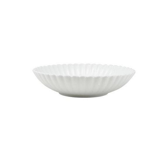 Incise Porcelain Scalloped Coupe Bowl 23cm (Box Of 6)