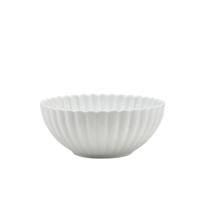 Incise Porcelain Scalloped Side Bowl 13cm (Box Of 6)