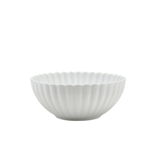 Incise Porcelain Scalloped Side Bowl 13cm (Box Of 6)