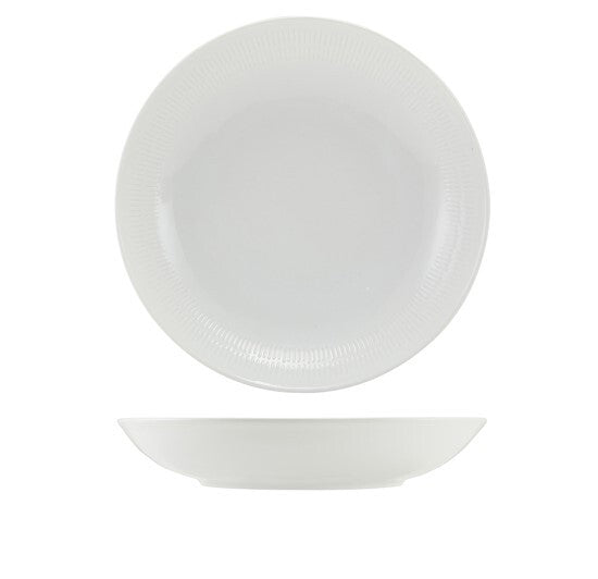 Incise Porcelain Solara Coupe Bowl 23cm (Box Of 6)
